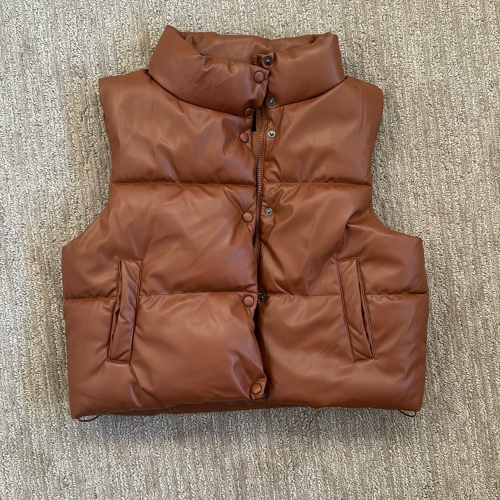 Love Tree puffer vest